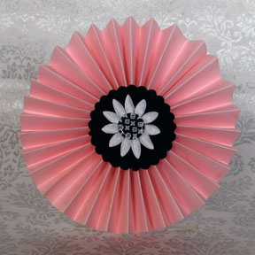 fan fold flower photo